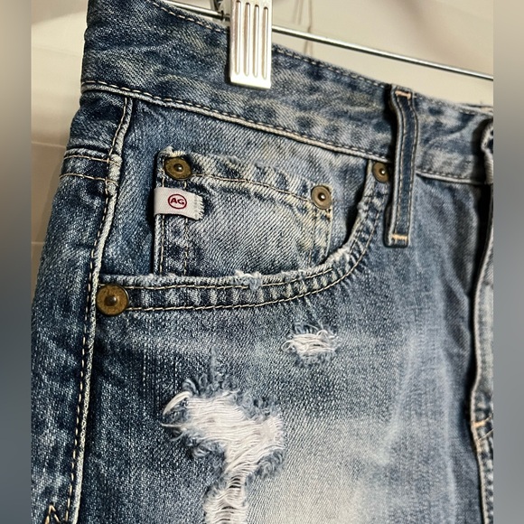 ADRIANO GOLDSCHMIED The Erin Distressed Pencil Skirt - Picture 2 of 15